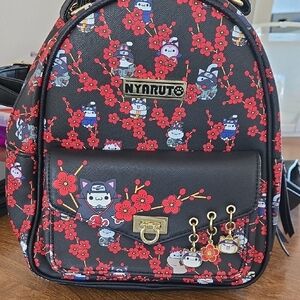 Black and Red Backpack